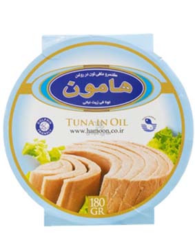 تن ماهی هامون 180گرمی